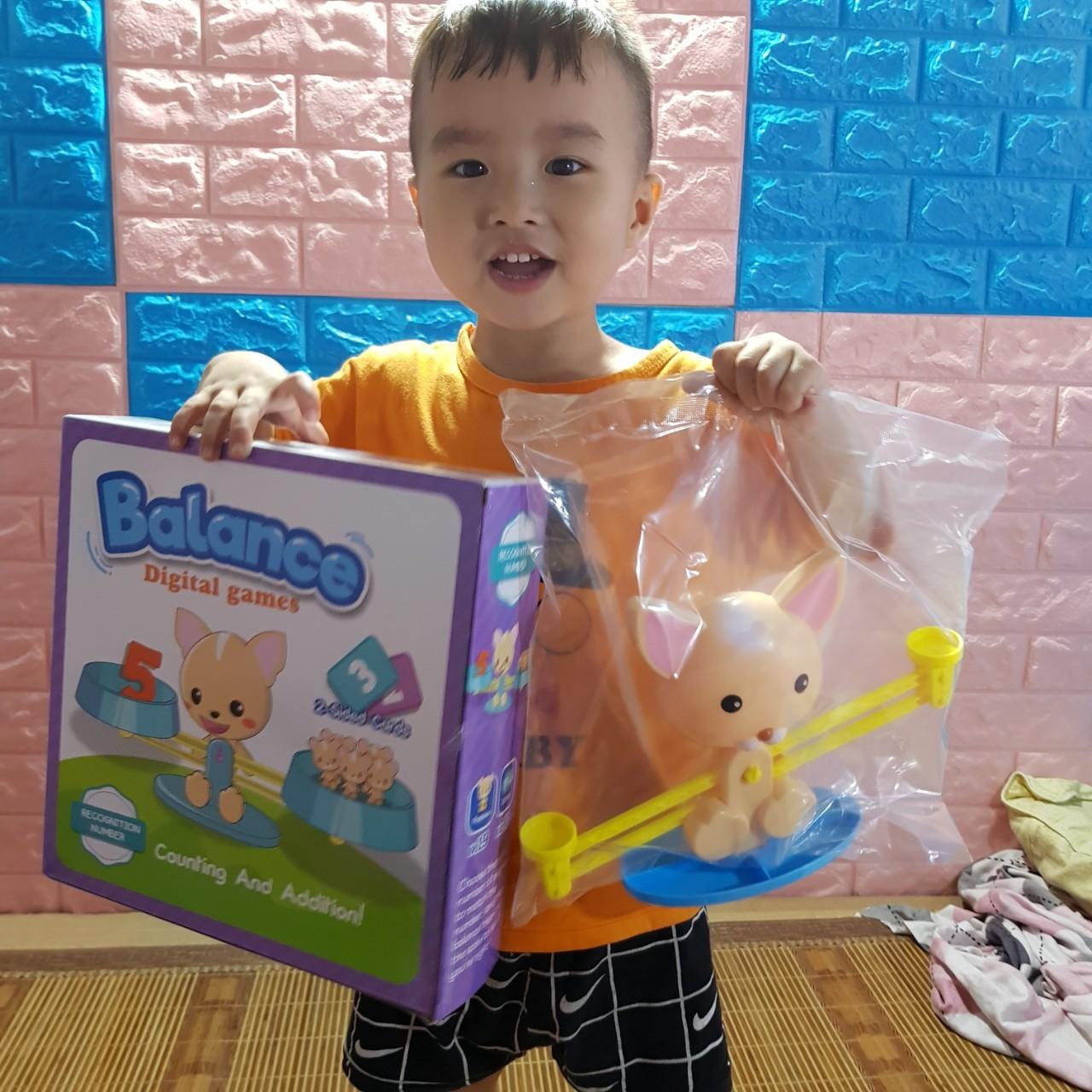 Bộ đồ chơi BALANCE cân bằng đĩa toán học, vui học toán