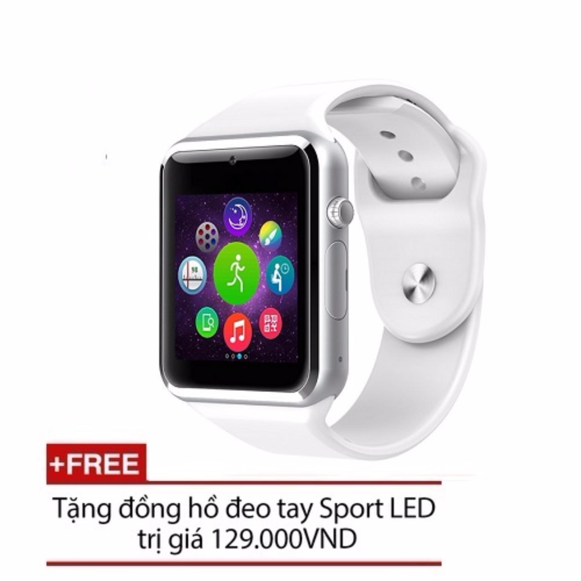Đồng hồ thông minh InWatch C plus đời 2017 + Tặng đồng hồ led