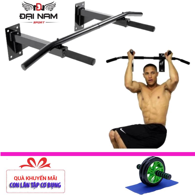 Xà đơn treo tường đa năng P90X + Tặng con lăn tập cơ bụng