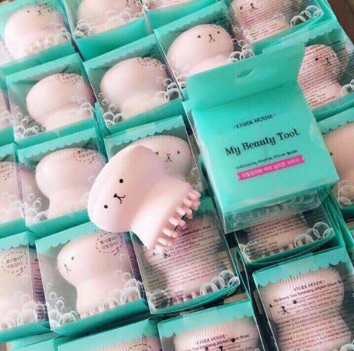 Cọ rửa mặt bạch tuộc
