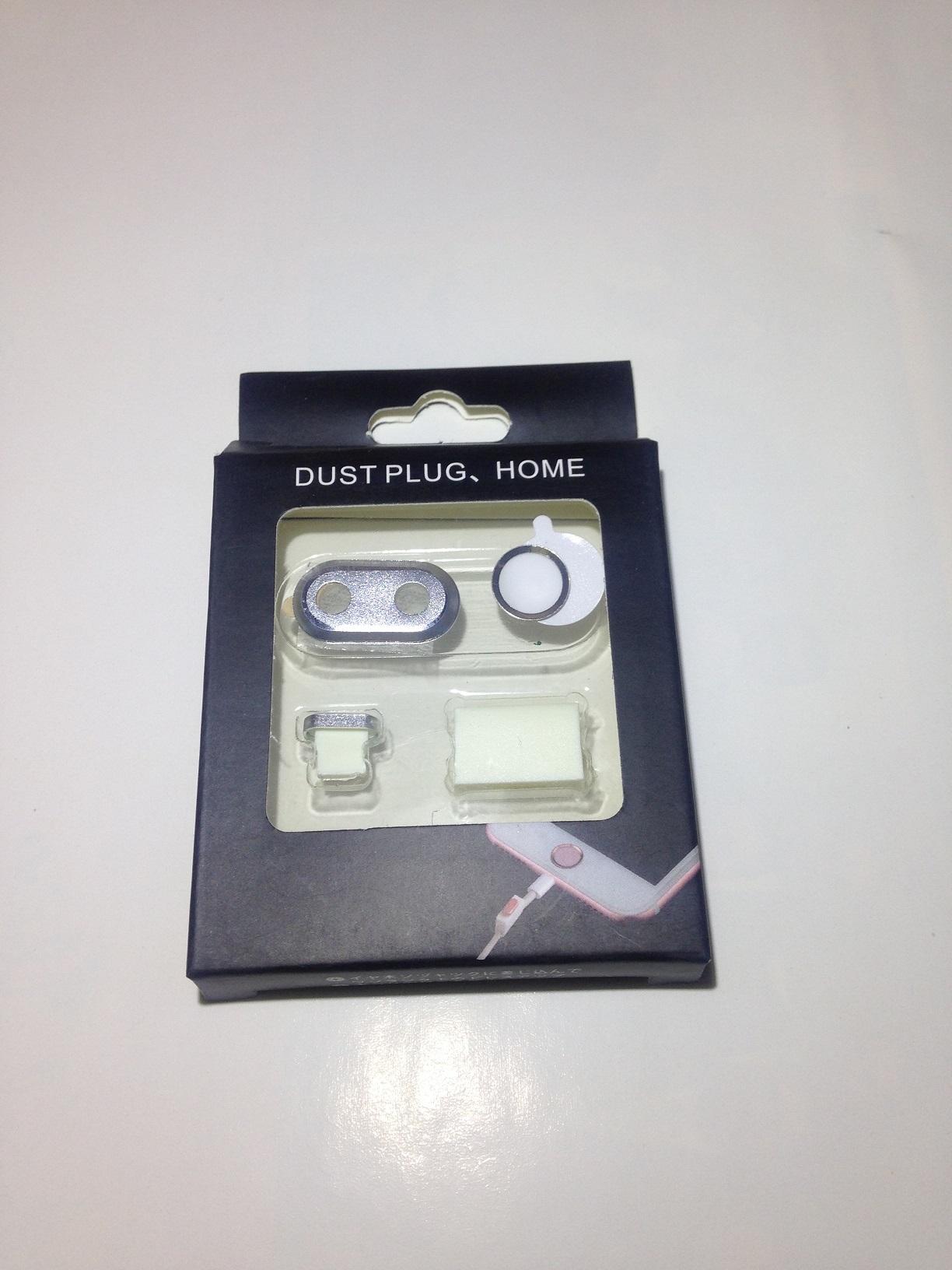 Bộ bảo vệ camera + phím home + vệ sinh chân sạc cho iPhone 7 Plus