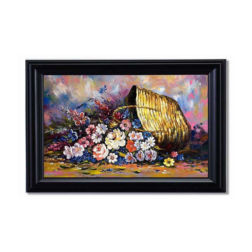 Tranh canvas treo tường Saigonposter D322A Hoa Nghệ Thuật