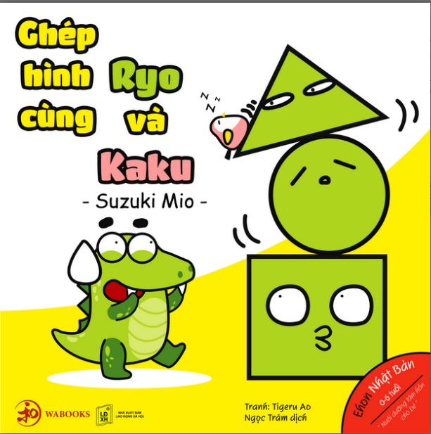 Ghép Hình Cùng Ryo Và Kaku - Sách Ehon Nhật Bản cho trẻ từ 0 - 6 tuổi