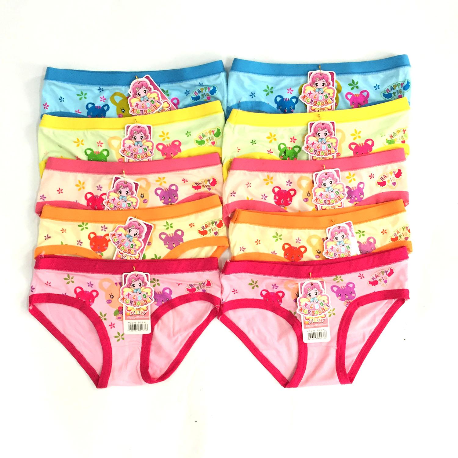 Combo 10 Quần Chíp Quần Lót Tam Giác Trẻ Em (Từ 8 đến 35kg)