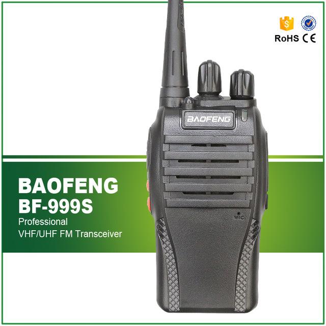 Bộ 4 bộ đàm baofeng 999s + tặng 4 tai nghe bộ đàm