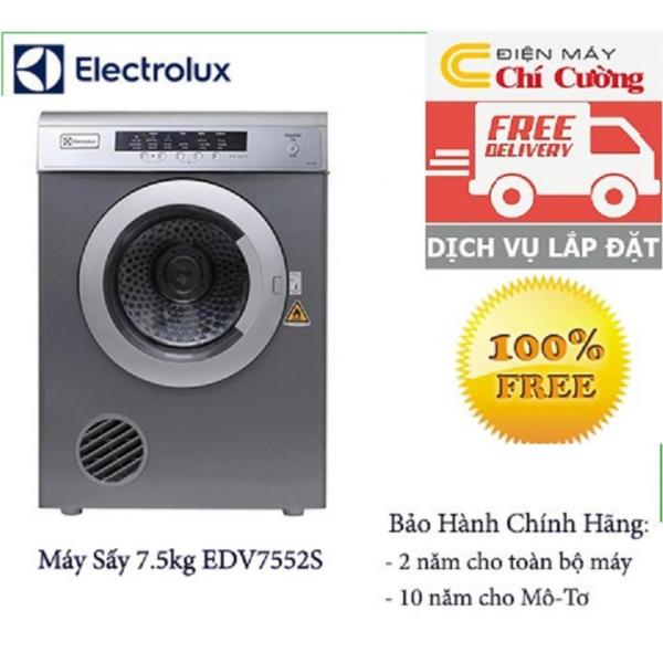 Máy sấy quần áo Electrolux EDV7552S-7.5kg(Ghi)
