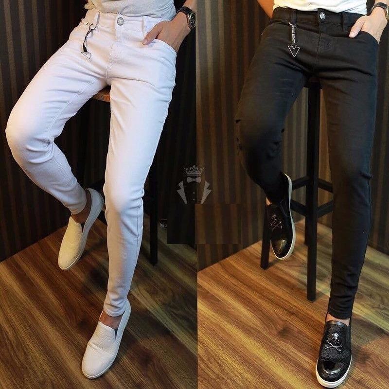 Jean Nam Dài Cao Cấp - Chất jean dày co giãn tốt