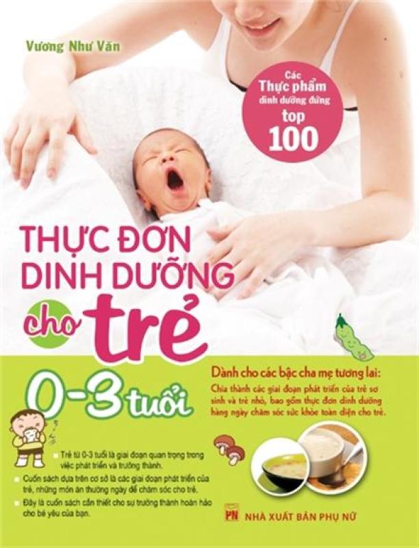 Mua Thực đơn dinh dưỡng cho Trẻ từ 0 3 tuổi
