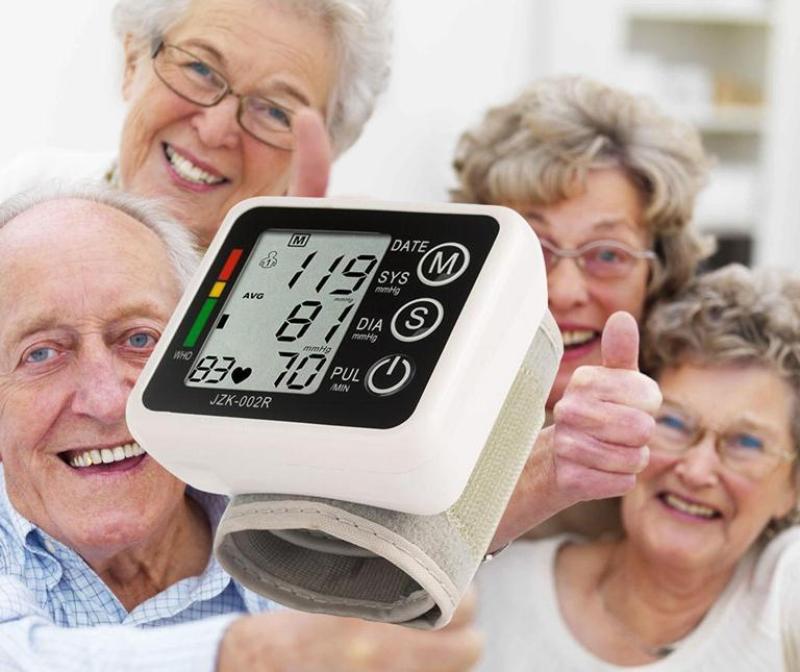 Máy đo huyết áp cổ tay  , Máy đo huyết áp cho người già - Máy đo huyết áp G99 cao cấp, Chính xác, tốc độ đo cực nhanh Mẫu 660 - Bh uy tín 1 đổi 1