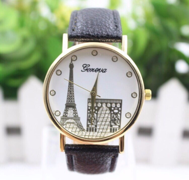 Đồng hồ GENEVA dây da 4