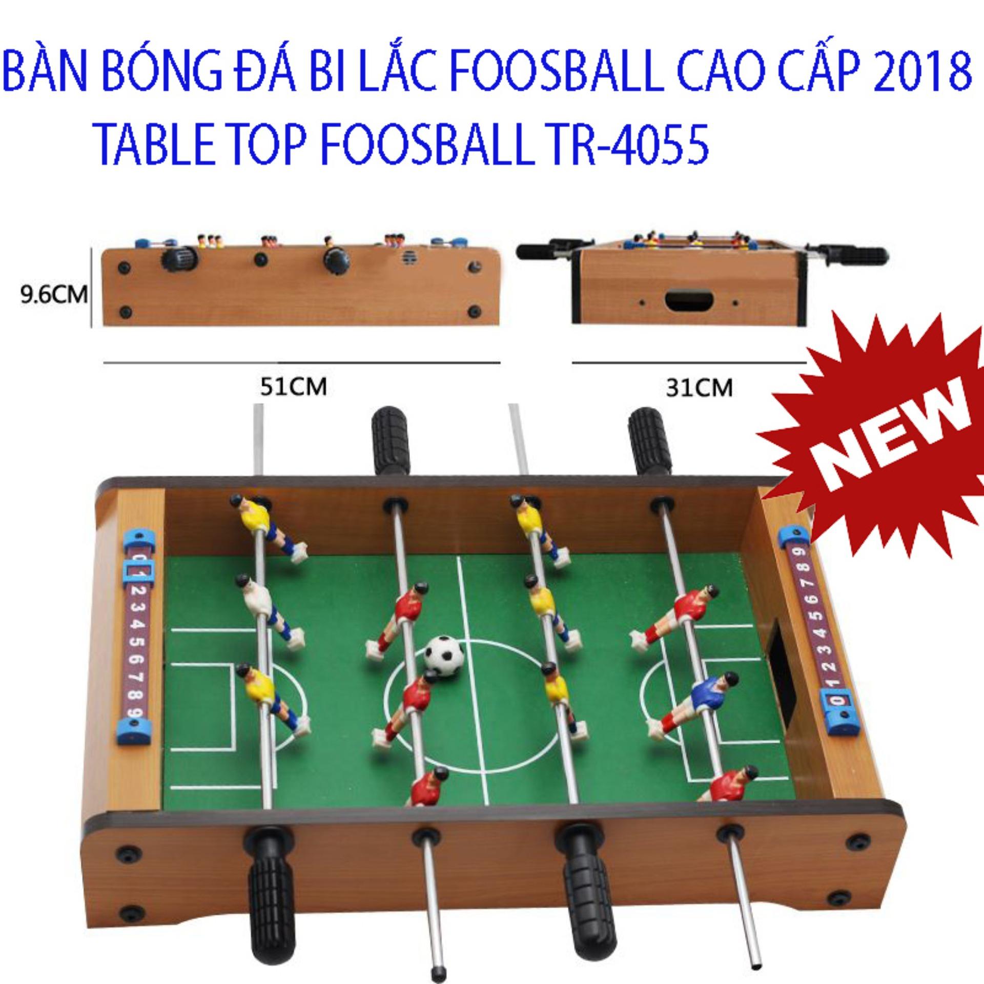 Bán Bàn Bi Lắc ,Mua Ngay Bàn Bi Lắc Foosball Tr-4055 Thông Thái,Sp Cao Cấp,Mẫu Mã Sang Trọng,Giải Trí Thư Thái Cao,Giá Hủy Diệt,Bh Uy Tín 1 Đổi 1 Trong 12T Toàn Quốc Tại LUXURYMALL(Sg) Seri Giảm Giá 23