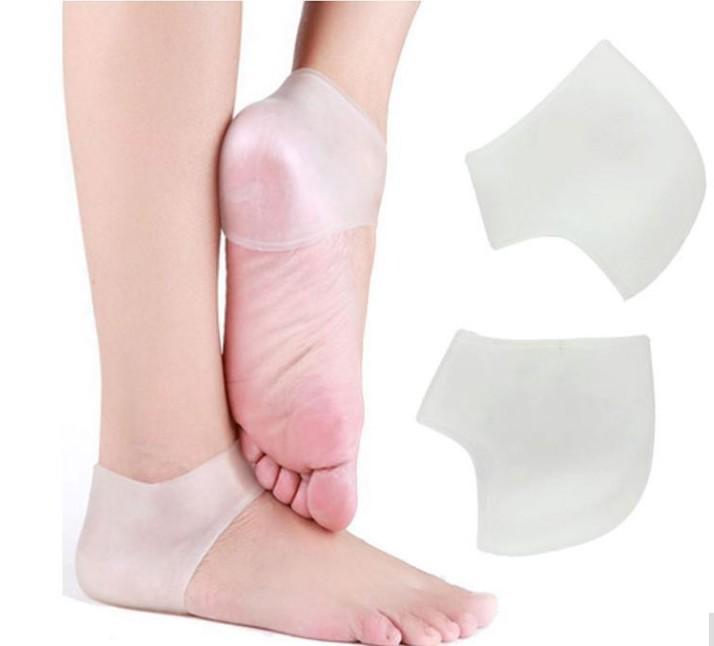 Vớ  Silicon  Bảo Vệ Gót Chân Một Đôi Chống  Nứt Gót Chân Cảm Giác Thoải Mái Êm Chân VOSILICON02