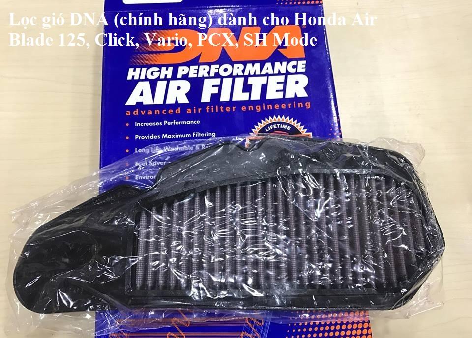 Lọc gió DNA dành cho Honda Air Blade 125, Click, Vario, PCX, SH Mode 070236