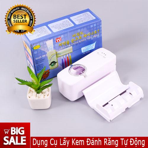 Dụng cụ lấy kem đánh răng tự động Touch Me (Made in Korea)