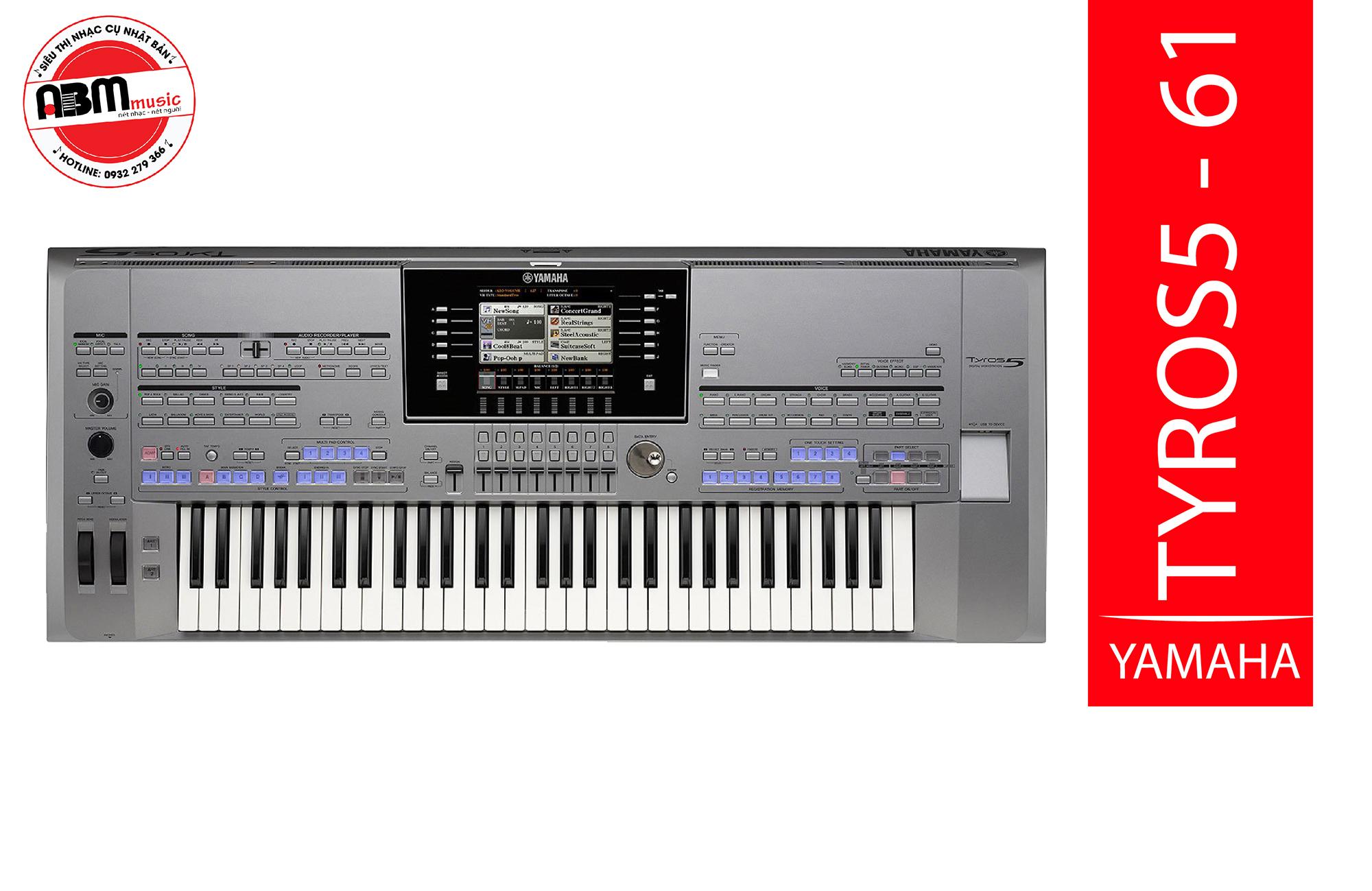 Đàn organ yamaha tyros5 - 61