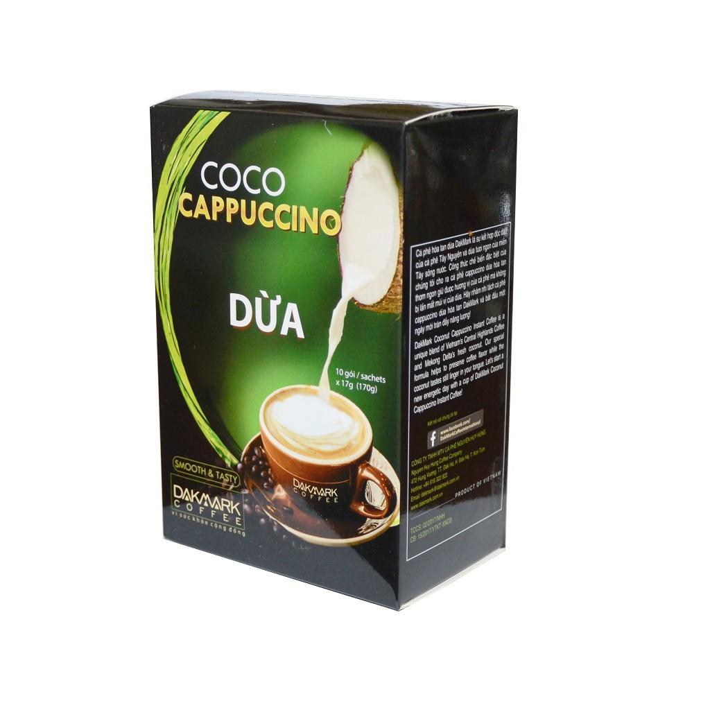 Cà phê hoà tan dừa dakmark -