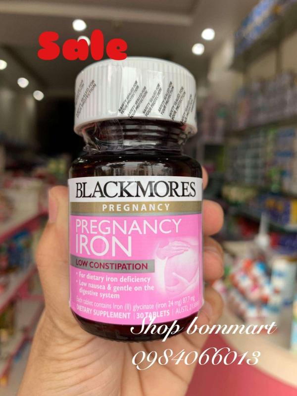Vitamin Sắt blackmores úc iron pregnancy 30 viên nhập khẩu
