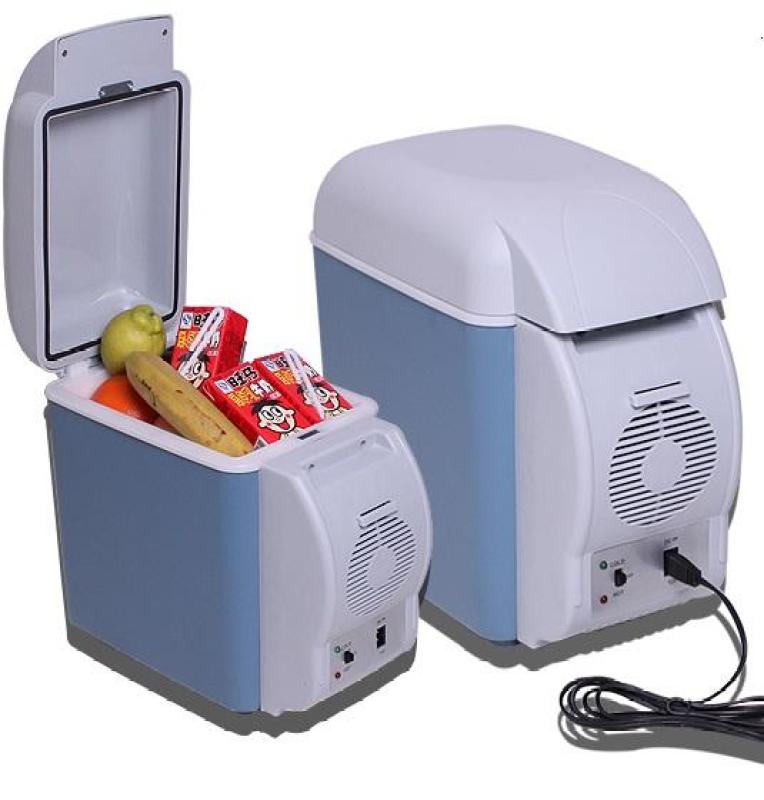 TỦ LẠNH XE HƠI 7.5 LÍT TIỆN DỤNG KHI ĐI XA , DÙNG CHO VĂN PHÒNG NHỎ