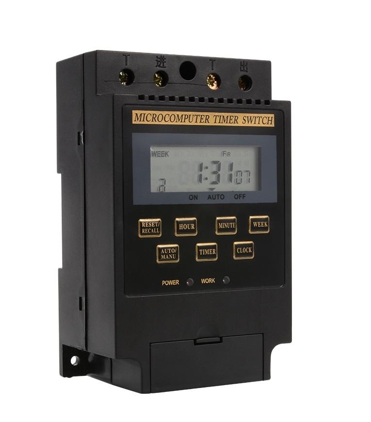 Bộ Công Tắc Hẹn Giờ Tắt Mở Thiết Bị Tự Động Smart Sensor KG316 PIN RỜI(Đen)