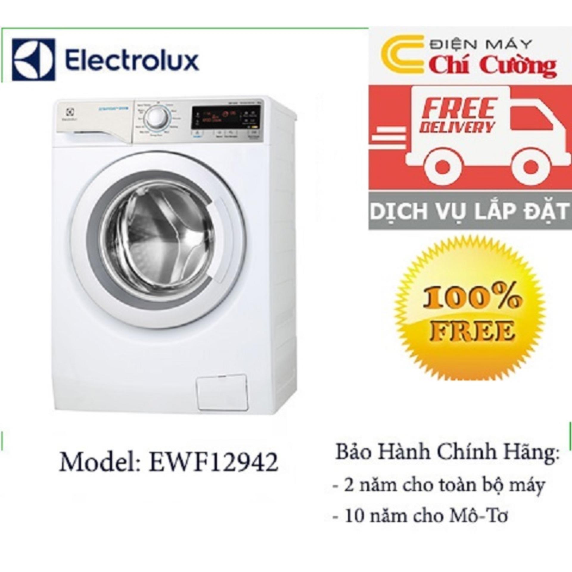 Máy giặt cửa trước Electrolux EWF12942 9kg (Trắng)