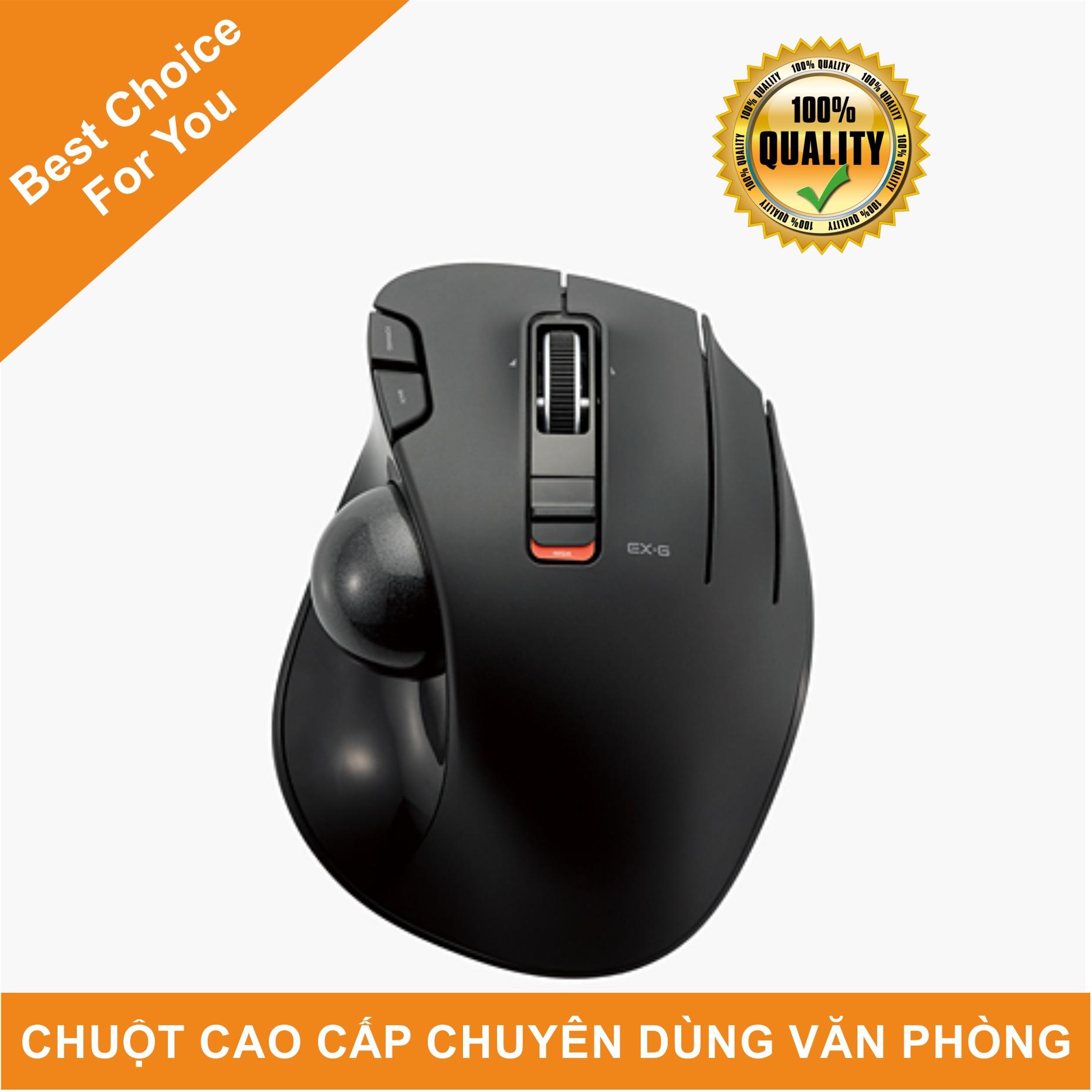 Chuột không dây cao cấp Elecom Wireless Trackball M-XT2DRBK