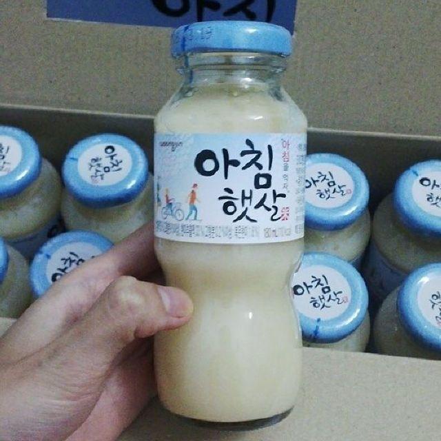 Combo 6 chai sữa gạo woongjin hàn quốc 180ml - date t8/2023