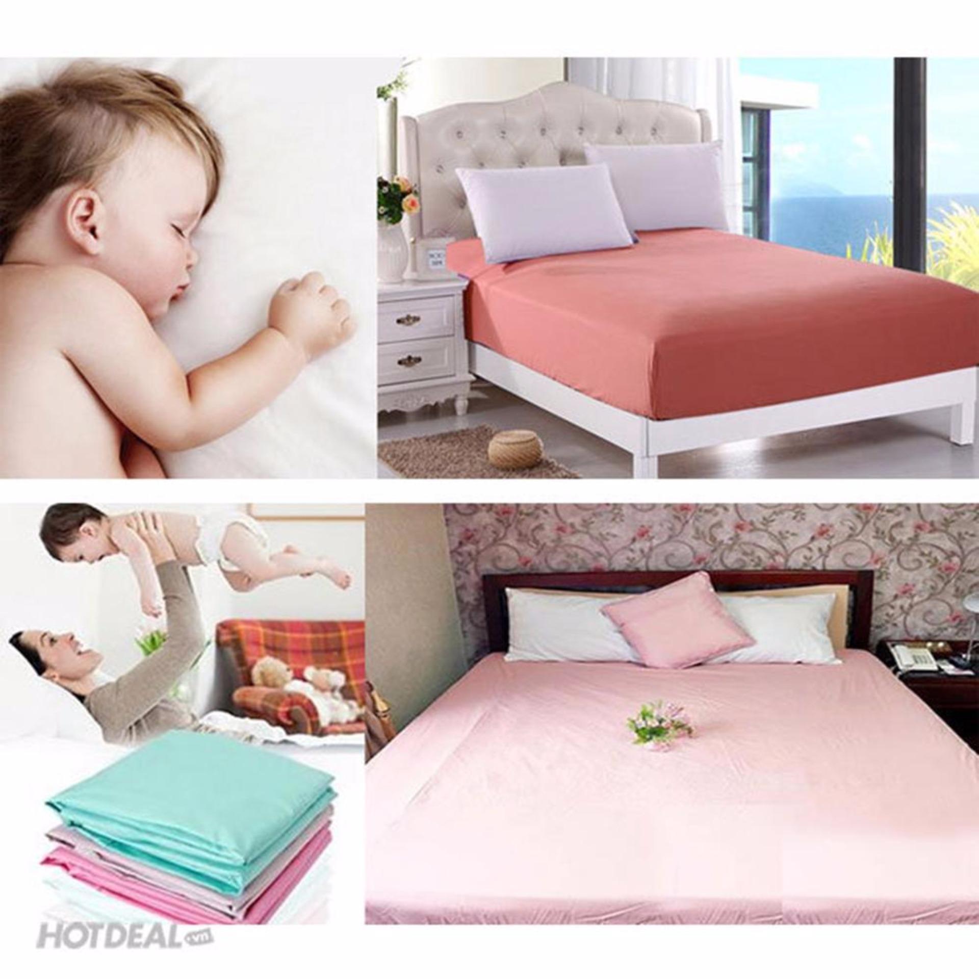 Ga chống thấm Ga chống thấm cotton Ga chống thấm cho bé Ra Chong Tham Gia Re - Các Mẫu Ga Chống Thấm Hot Hit Cỡ 1.6m