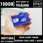 HCMSIM 4G Mobifone MDT150A Tặng 150GB Tháng - SIM CHẤT thumbnail