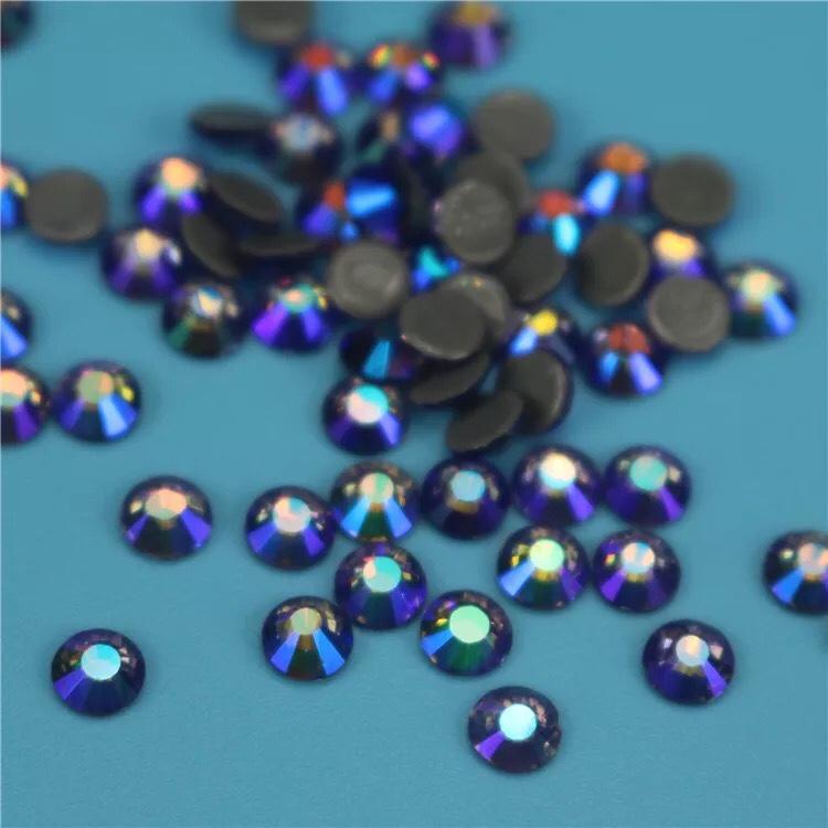100 viên Đá chân keo trang trí móng & phụ kiện - Size 10