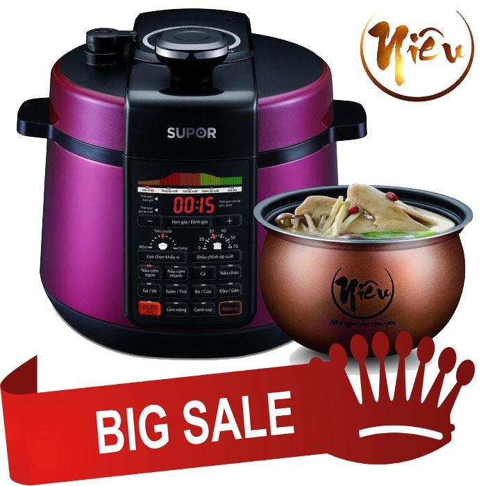 Nồi áp suất Supor CYSB50YC520QVN-100 [Gian hàng uy tín]