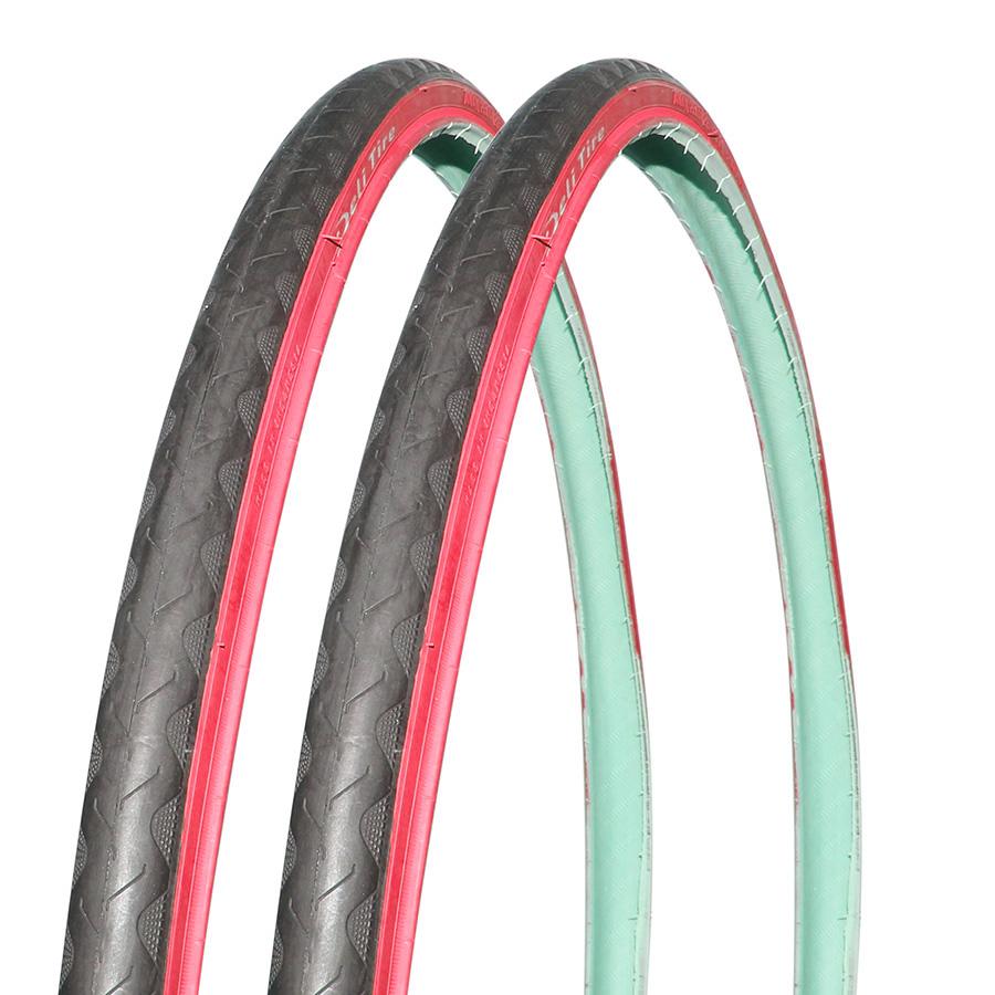 Cặp 2 vỏ xe đạp 700x23C DELI-TIRE S-601 hông màu -III- SPORTS WORLD Shop: Ruột xe đạp, săm xe đạp, vỏ xe đạp, lốp xe đạp, bánh xe đạp