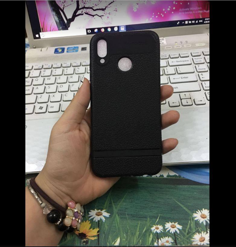 Ốp lưng dẻo giả da hiệu Auto Focus cho Huawei Nova 3E