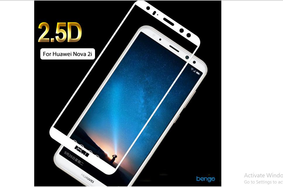 Miếng dán kính cường lực Full màn Glass cho Huawei Nova 2i