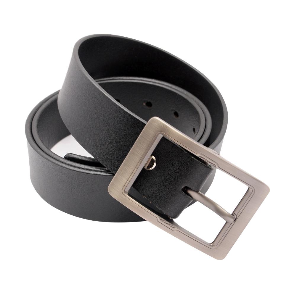 Dây nịt nam, Thắt lưng da khóa kim kép cực sang chảnh (mầu đen)