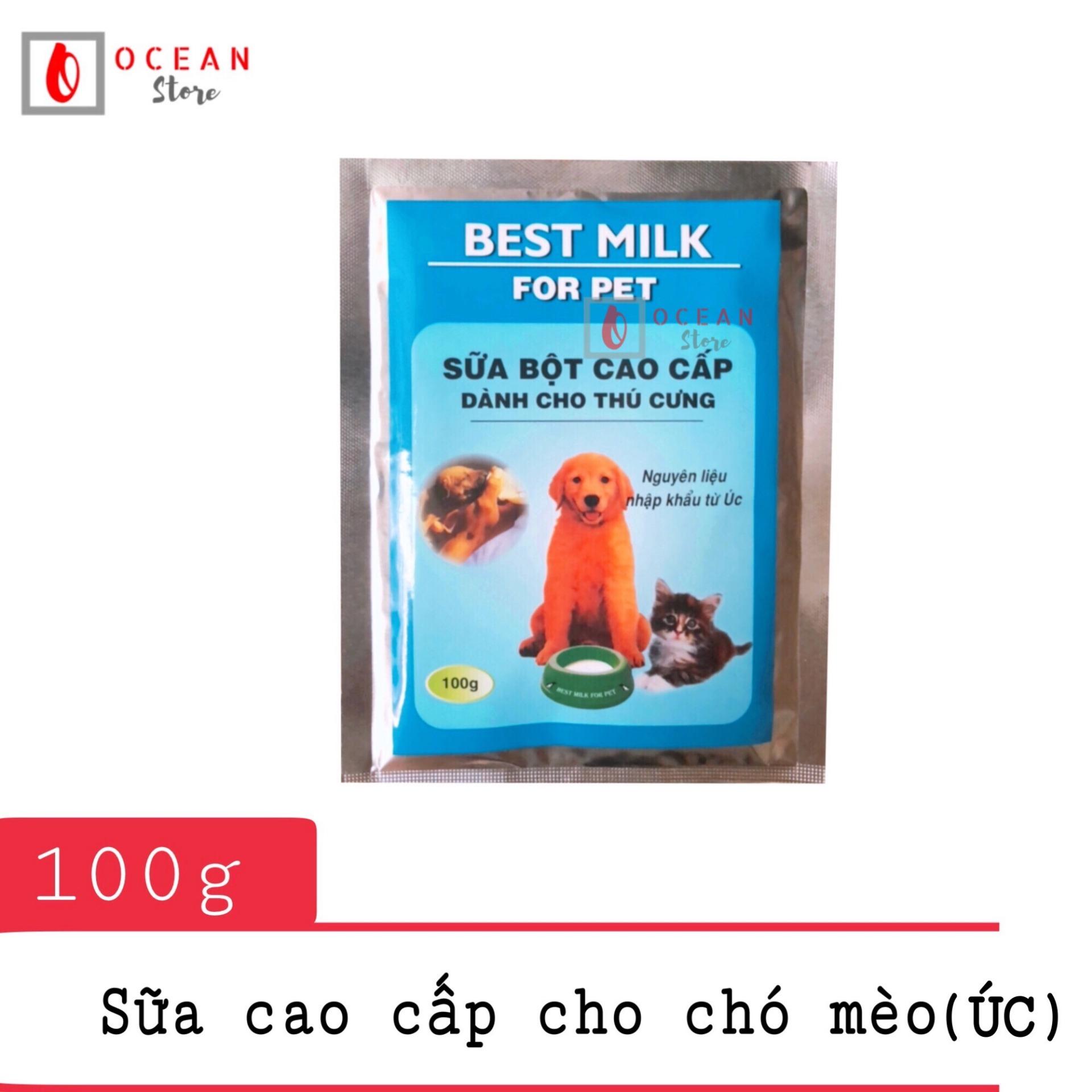 Sữa cao cấp dành cho chó mèo - Best Milk nguyên liệu nhập khẩu Úc