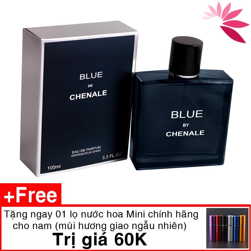 Nước hoa nam lưu hương lâu Blue De Chenale EDP 100ml NH05 tặng lọ Mini 60k