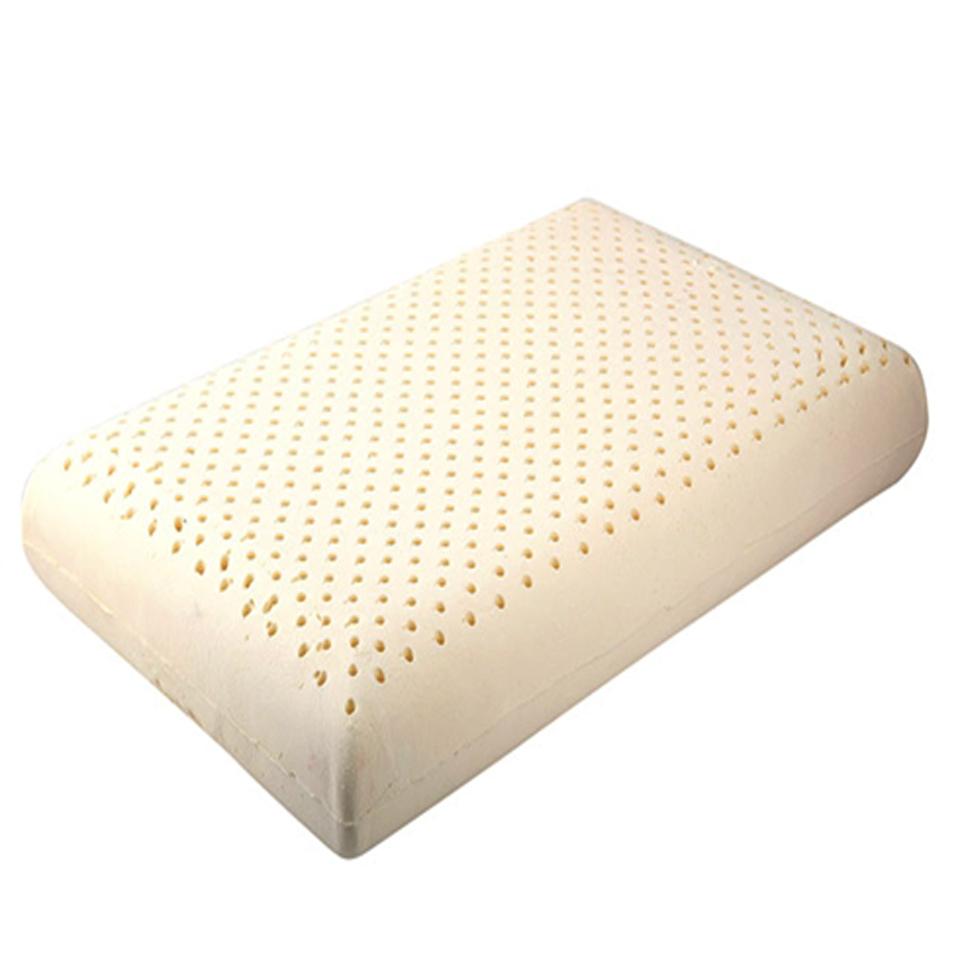 Gối Cao Su Vạn Thành 40x60Cmx12cm gối thiên nhiên đàn hồi tốt, Thoáng mát
