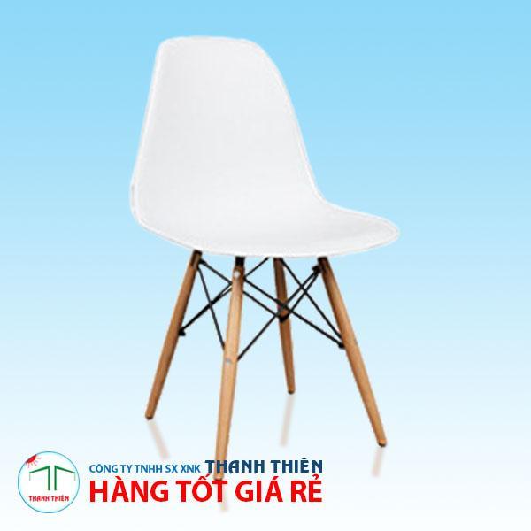 Ghế nội thất, ghế ăn, ghế cafe, ghế nhà hàng, ghế EAMES chân gỗ, ghế nhập khẩu đẹp tốt giá rẻ GCP 001