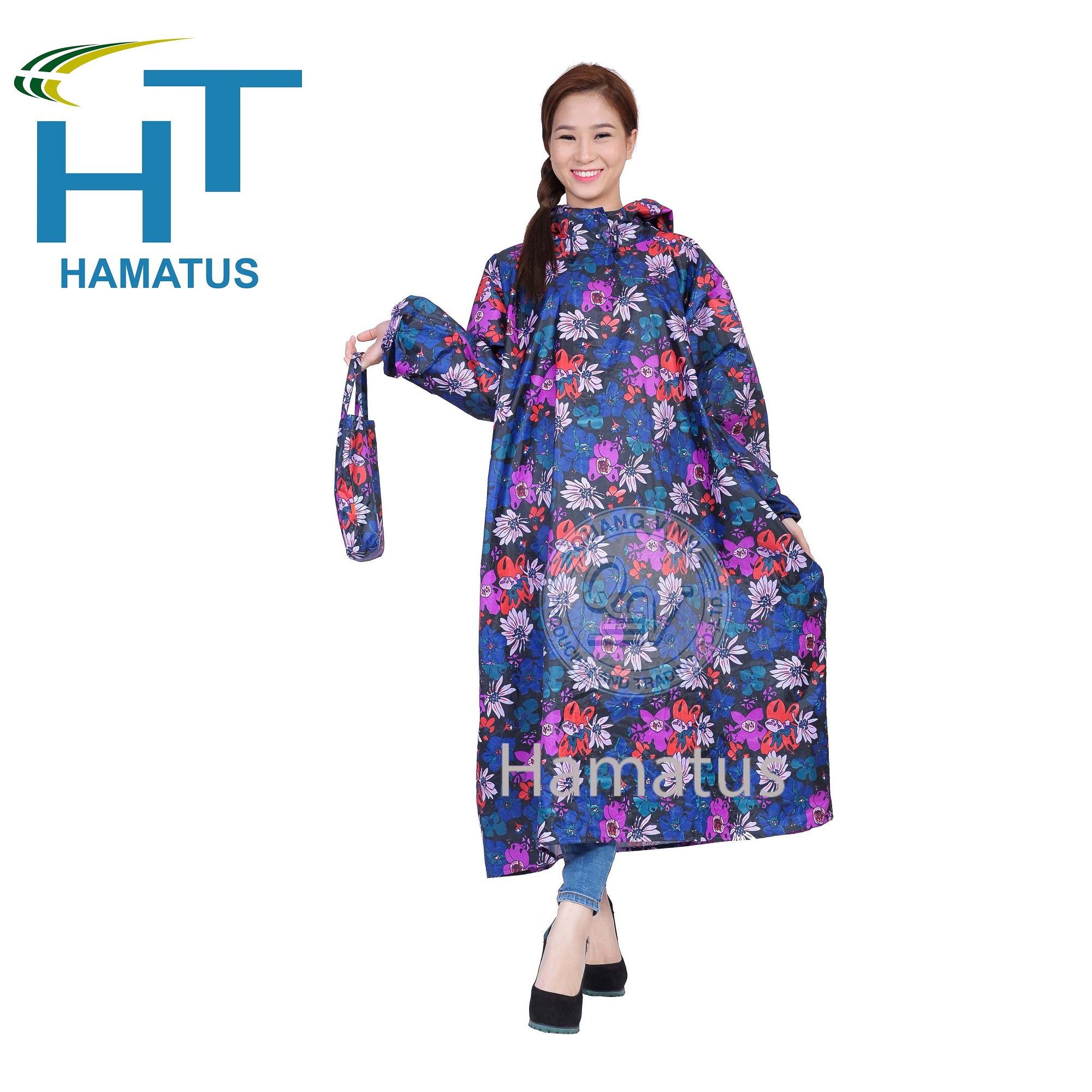 [HCM]Áo mưa họa tiết liền thân cao cấp