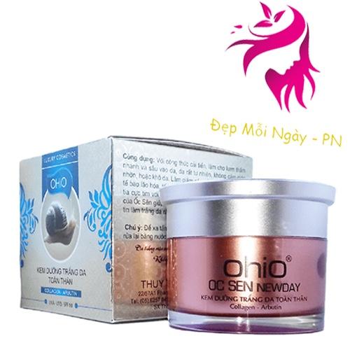 [HCM]Kem dưỡng trắng da toàn thân Body Ohio Ốc Sên New Day 300g