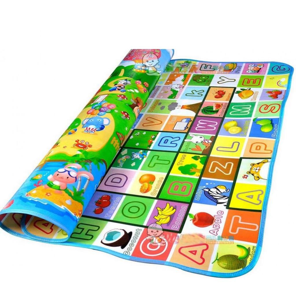 Thảm chơi 2 mặt cho bé Maboshi 1.8m x 2m
