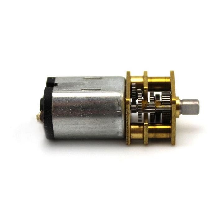 Motor giảm tốc siêu khỏe, bánh răng thép trục Ngắn, nhỏ gọn, 3-6v