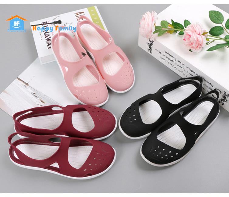 Giày búp bê giày đi mưa sandal cao cấp thể thao