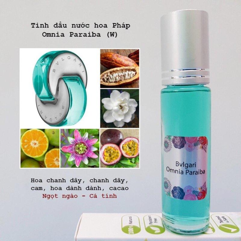 (Dạng Lăn) Tinh Dầu Nước Hoa Pháp Bvl.gari Om.nia Pa.raiba