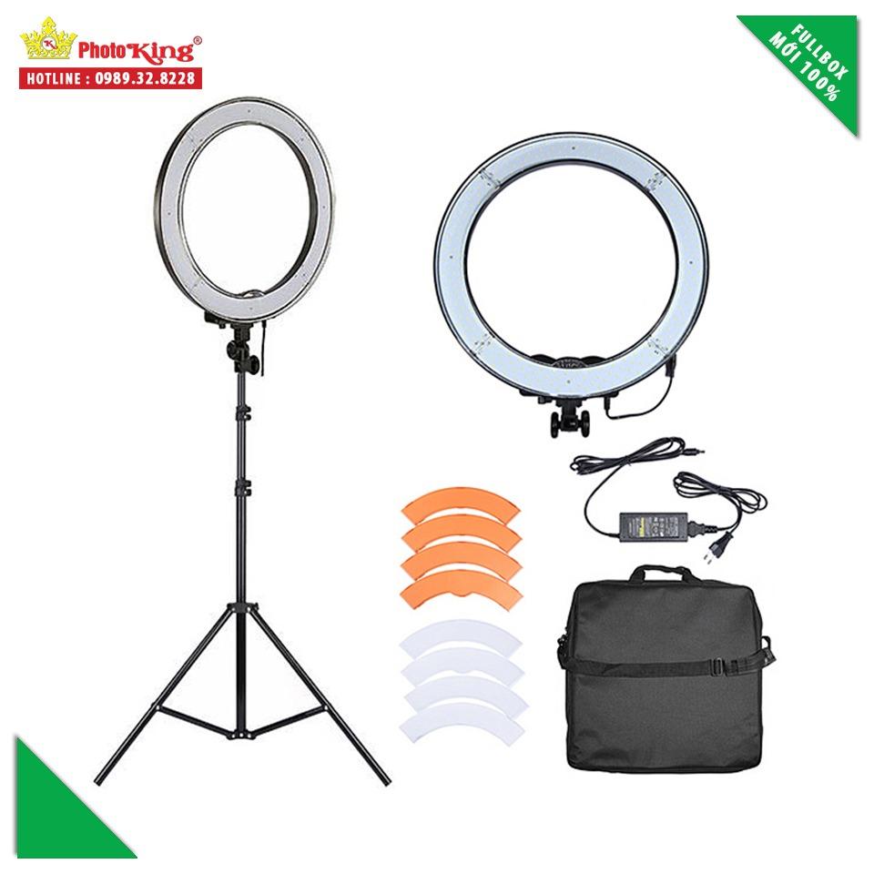 Combo đèn led ring rl-18 + chân đèn tripod