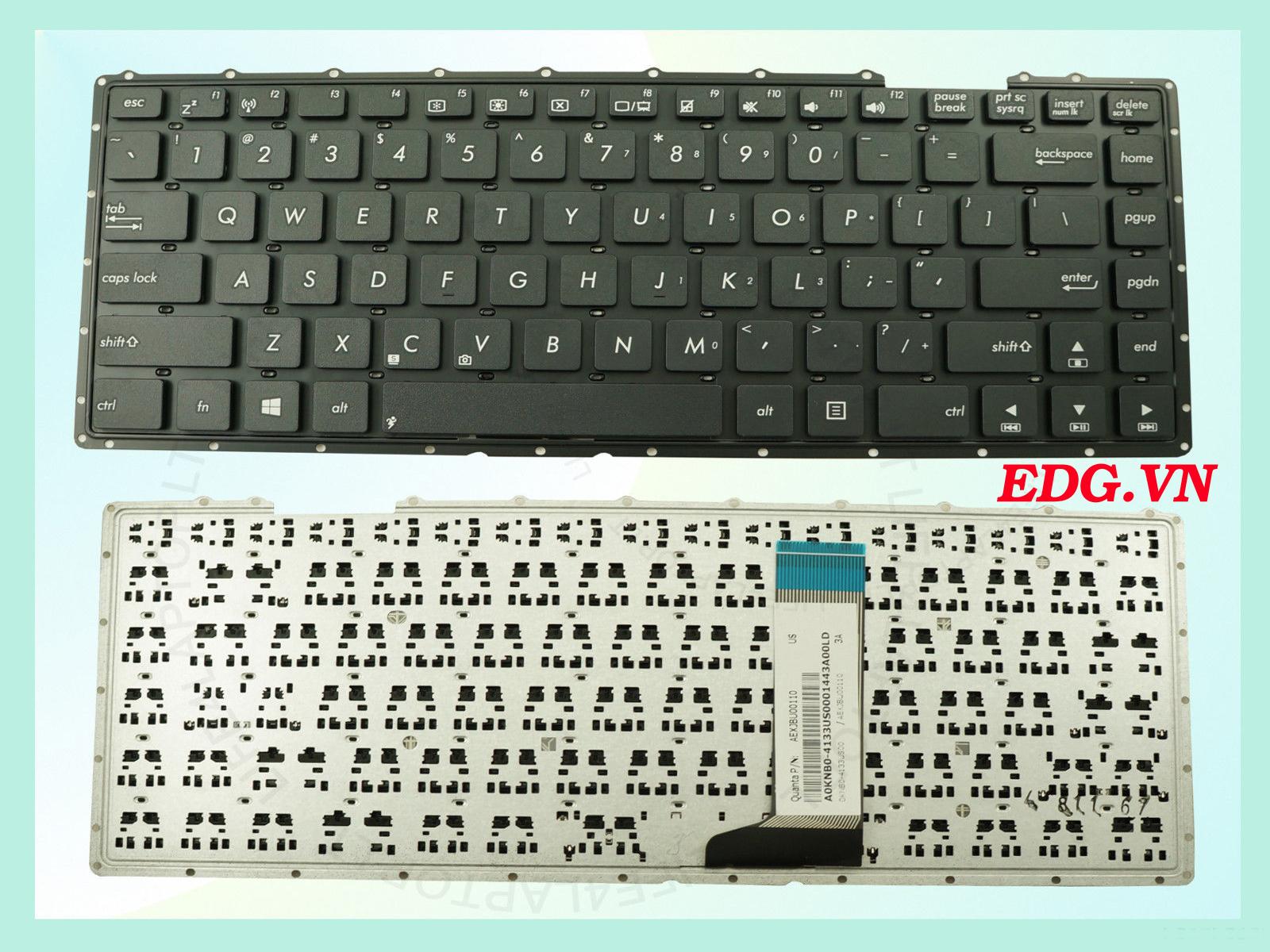 Bàn phím cho laptop asus transformer book t100t t100ta t100taf - hàng nhập khẩu 02