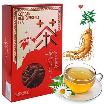 Trà Hồng Sâm Hàn Quốc nhập khẩu hộp 100 gói, giúp giảm mệt mỏi, căng thẳng, tỉnh táo, trà sâm, trà nhân sâm hàn quốc, PP Sâm Yến Thái An