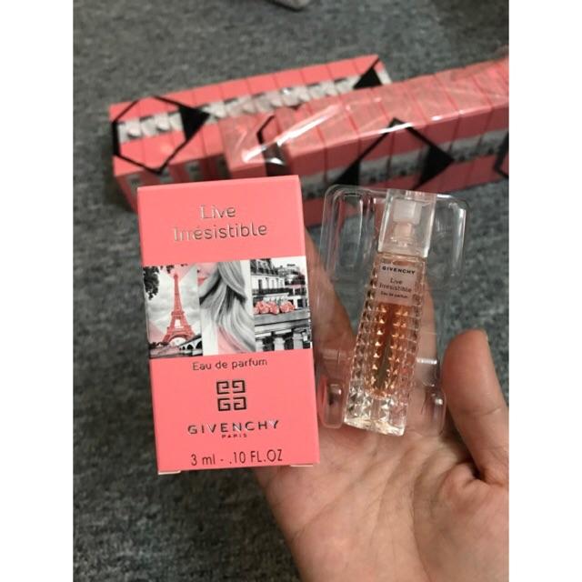 Nước hoa mini nữ Live Irresistible - Givenchy