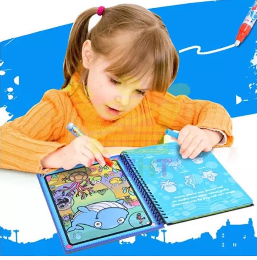 Sách tô màu thần kỳ cho bé