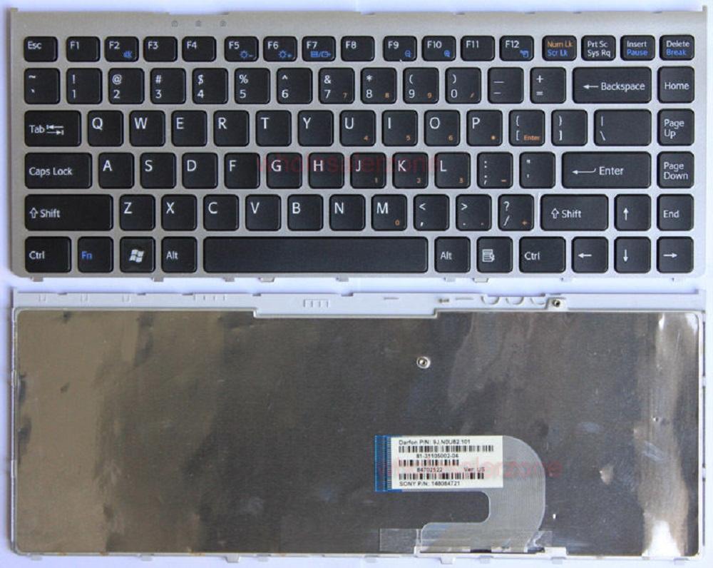Bàn phím laptop sony vgn fw đen